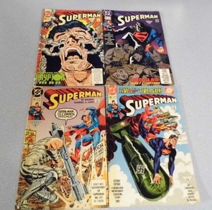 DC Superman 1991 #s 52,54,56,57