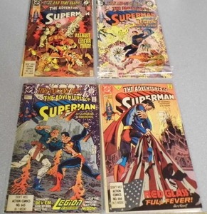 DC Superman 1991 #s 476,477,478,478