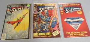 DC Superman 1993 #s 22,22,77