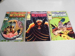 Wolverine 1991 #s 86,89,90