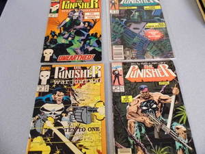 The Punisher 1990 25,34,40,& 1992 #42