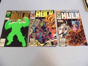 The Incredible Hulk 1990 #s 374,375,377