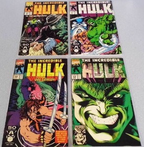 The Incredible Hulk 1991 #s 379,380,381,383