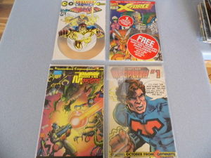 Megalith #1, Tommy and the Monsters #1, X-Force #1, DeathWatch 2000 #1