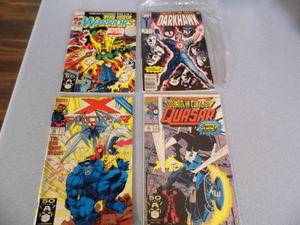 DarkHawk #10, XFactor # 10, Quasar #23, Warriors #13