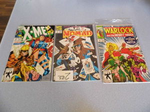 X-Men #6, Nomad #4, Warlock #2