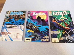 Batman 1991, #s 462, 463, 464