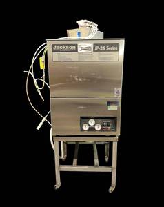 lot 10 image: Jackson JP-24 Series Dishwasher and Eco-Temp 300 Automatic Dishwasher Station