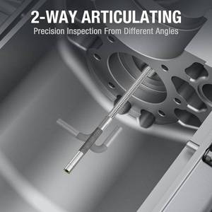 lot 5 image: Teslong 3.9mm Two-Way Articulating Borescope with Light