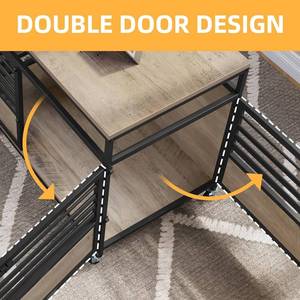 lot 32 image: DWVO Dog CrateKennel Furniture