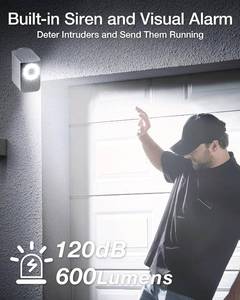lot 35 image: Lindo Intelligent Security Spotlight Camera