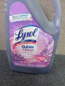lot 1 image: 4- 144 oz Lysol Clean & Fresh Laven...