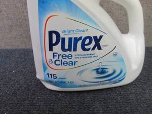 lot 4 image: 4- 150 oz Purex Free & Clear Laundr...