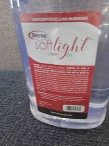 lot 32 image: 2 Gallons Sterno SoftLight Lamp Oil...