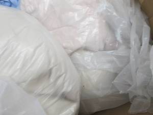 lot 51 image: Pallet Box of Hospital Sheets & Bla...