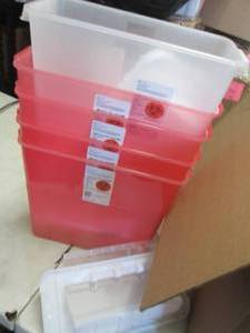 lot 85 image: Sharps Containers...