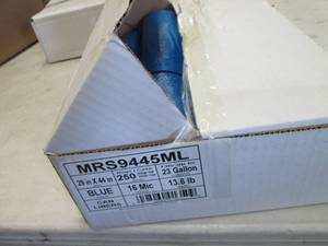 lot 97 image: Case of 250- 23 Gallon 29x44 inch B...