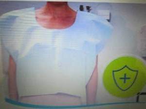 lot 100 image: TIDI Choice Capes, Blue (Pack of 10...