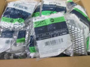 lot 132 image: Halyard 3XL Dark Grey Slipper Socks...