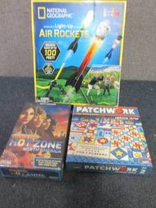 lot 139 image: Air Rockets, Hot Zone, Patchwork Ga...