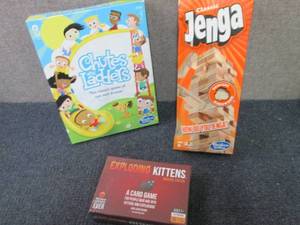 lot 149 image: Chutes & Ladders, Jenga, Exploding ...