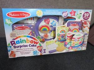 lot 150 image: Melissa & Doug Rainbow Surprise Cak...