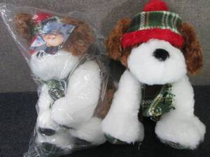 lot 177 image: 2 Christmas Plush...