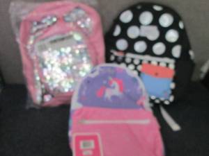 lot 187 image: 3 Back Packs...