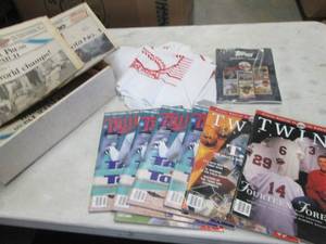 lot 238 image: Minnesota Twins Memorabilia...