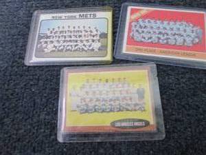 lot 250 image: Baseball Team Cards...