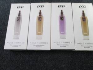 lot 290 image: 4 Pop Sonic Nose & Ear Hair Trimmer...