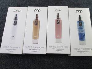 lot 291 image: 4 Pop Sonic Nose & Ear Hair Trimmer...