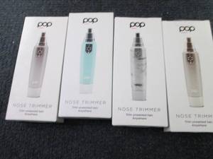 lot 296 image: 4 Pop Sonic Nose & Ear Hair Trimmer...