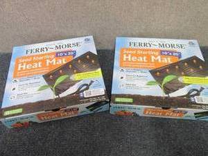 lot 320 image: 2 Ferry Morse 10 x 20 Seed Starte...