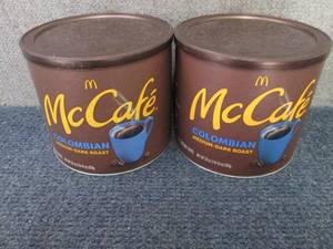 lot 367 image: 2- 30 oz Cans McCafe Medium Dark Ro...