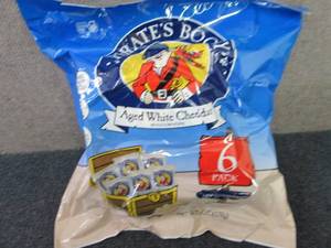 lot 373 image: 6- 6ct Bags Pirates Booty Aged Whit...