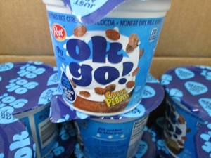 lot 376 image: Case of 12- 2.2 oz Cocoa Pebbles OK...