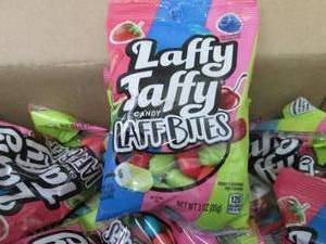 lot 385 image: 12- 3 oz Laffy Taffy Laff Bites...