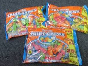 lot 412 image: 3- 18 oz Tootsie Fruit Chews...