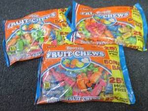 lot 413 image: 3- 18 oz Tootsie Fruit Chews...