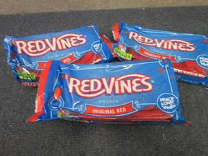 lot 417 image: 3- 16 oz Red Vines...