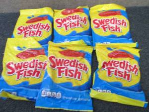 lot 430 image: 6- 8 oz Swedish Fish...