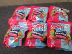 lot 439 image: 6- 9 oz Sweet Tart Gummies...