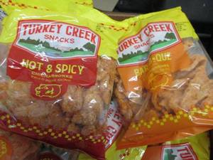 lot 447 image: 12- 2  oz Bags Turkey Creek Chichar...
