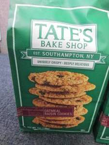 lot 482 image: 3- 7 oz Tates Bake Shop Oatmeal Ra...