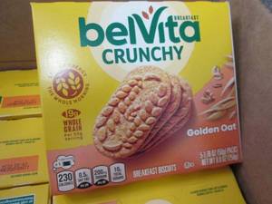 lot 501 image: 6- 5 ct BelVita Crunchy Golden Oat ...