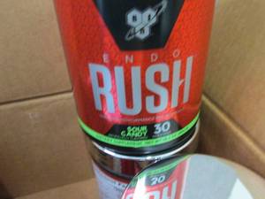 lot 518 image: 6- 14.3 oz 30 Serving Endo Rush Sou...