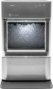 lot 7 image: GE Profile Opal 2.0 Nugget Ice Maker with Side Tank (Model # XPIO13SCSS)-Some Scuffs