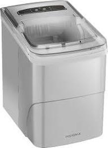 lot 34 image: Insignia - Portable Ice Maker with Auto Shut-Off - Silver-NS-IMP26SLO