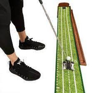 lot 62 image: Perfect Practice 8-ft x 1-ft Compact Edition Putting Green